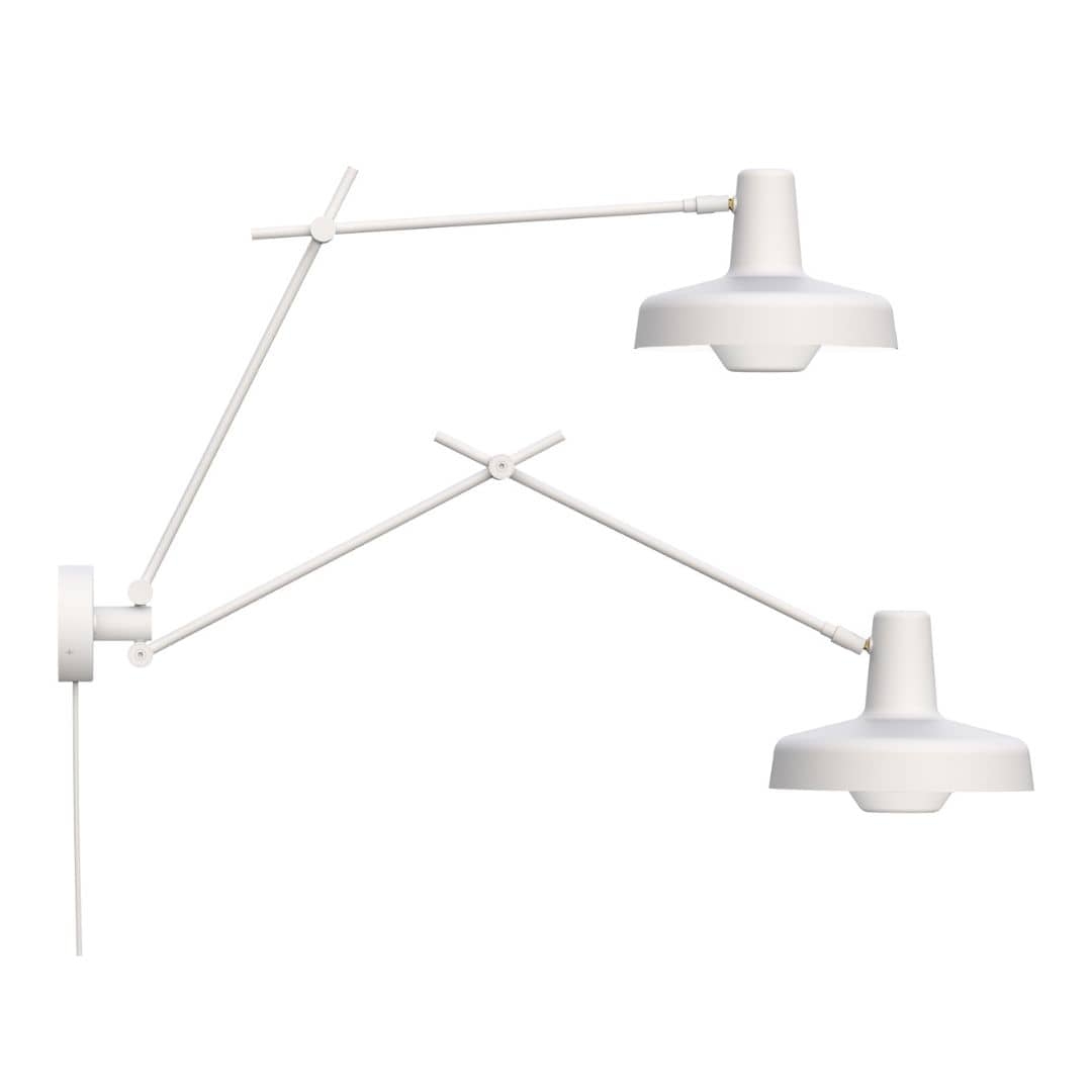 Arigato Double Væglampe Hvid Grupa Products