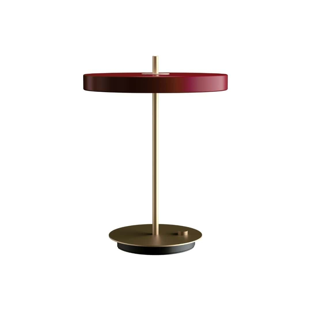 Asteria Bordlampe Rød Umage