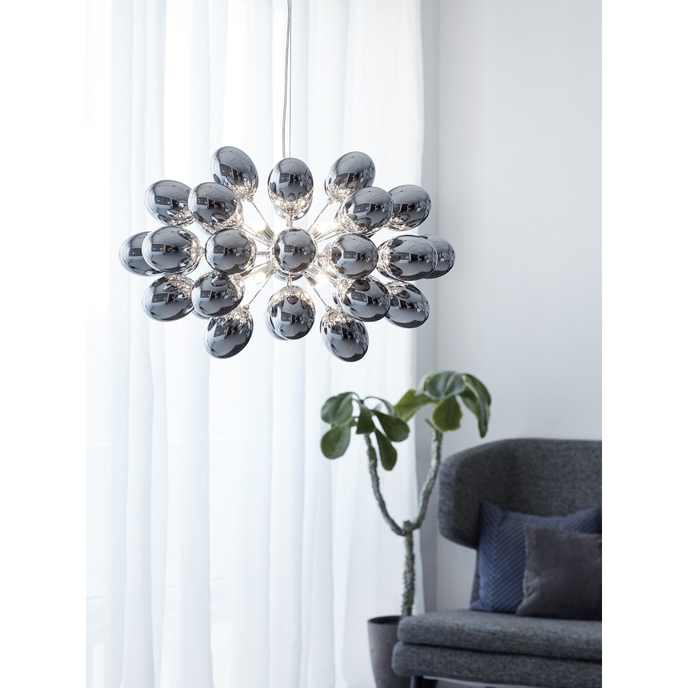 Astralis Loftlampe G9   Sølv Look Nielsen Light