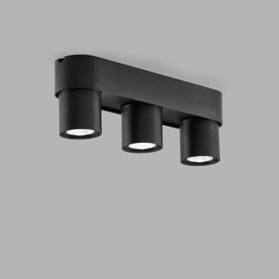 Aura C3 Loftlampe Carbonsort Light-point