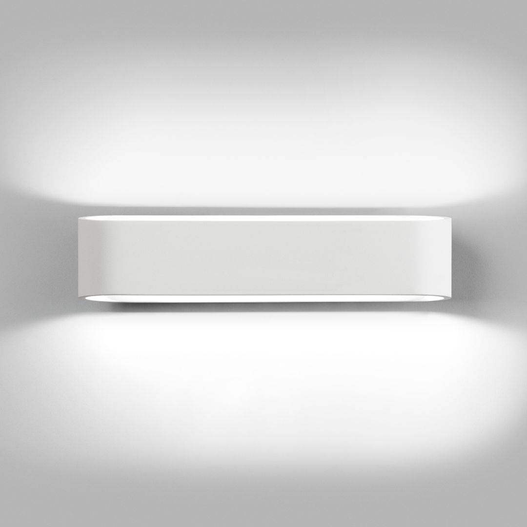 Aura W2 Væglampe Hvid Light-point
