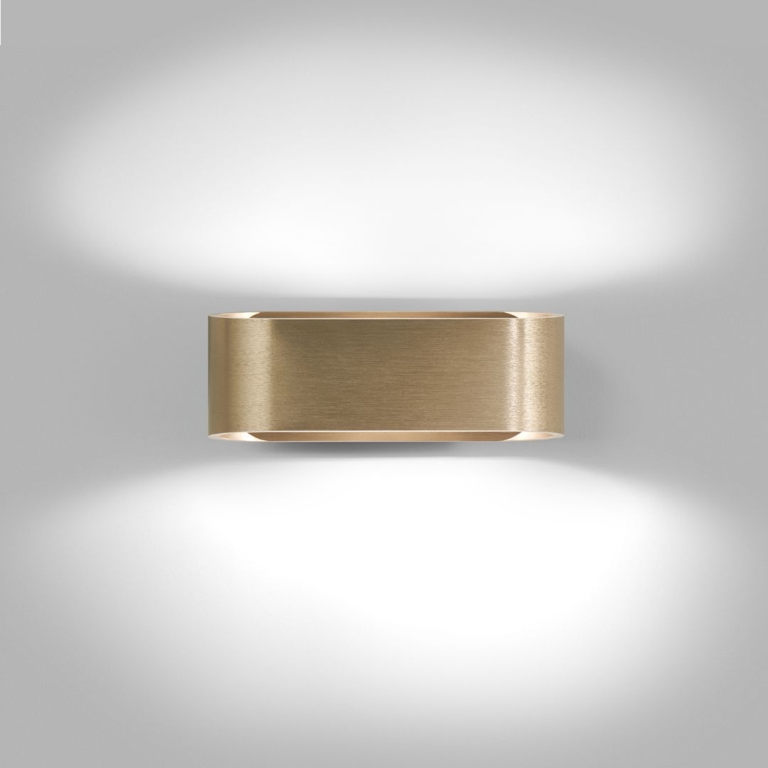 Aura W1 Væglampe Messing Light-point