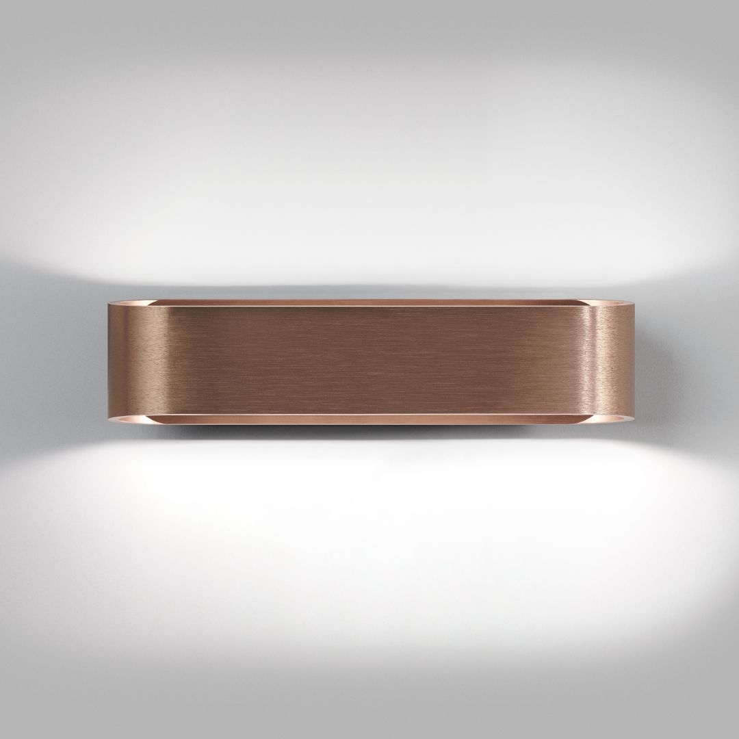 Aura W2 Væglampe Rose Gold Light-point