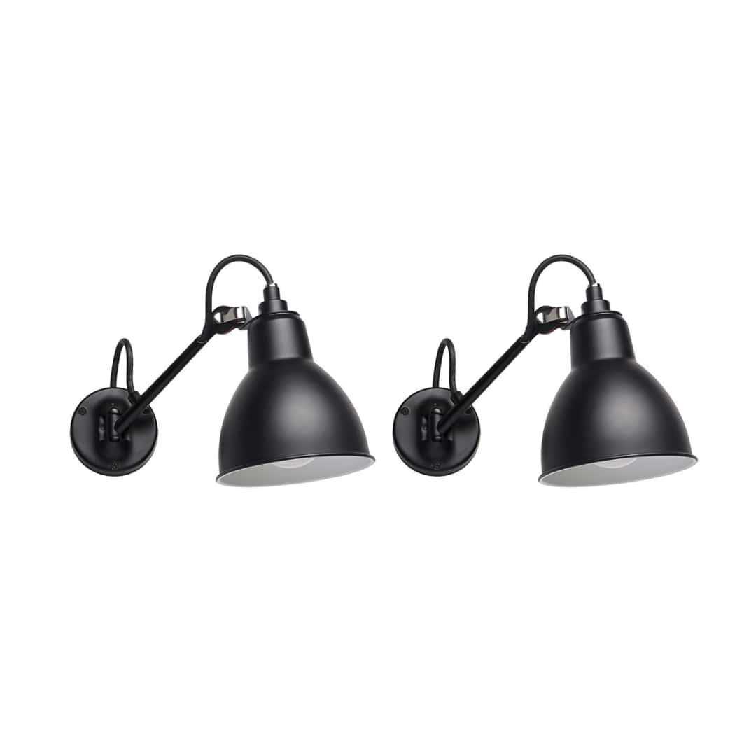 104 Badeværelse Væglampe Sort   Pak Lampe Gras