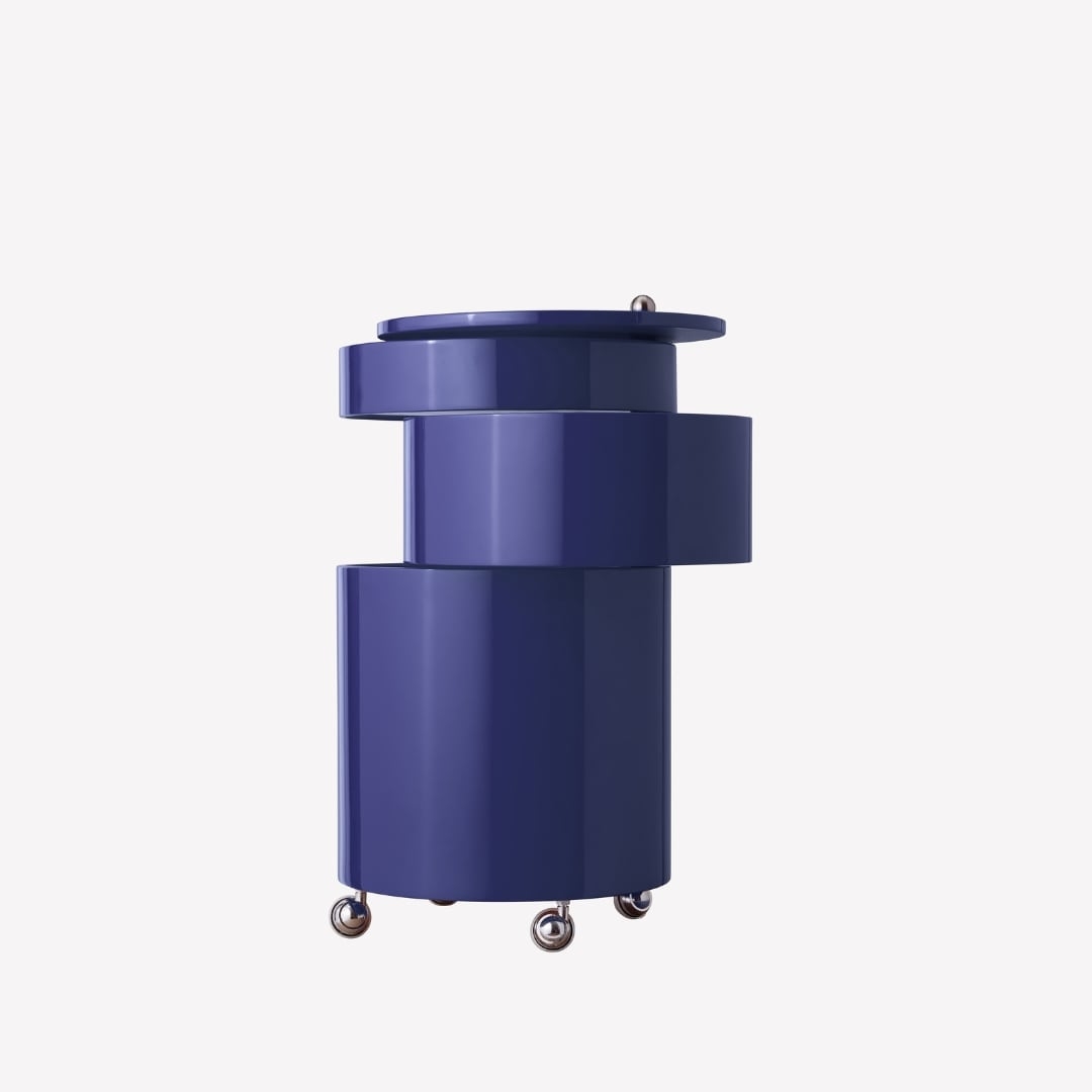 Barboy Rullebord Blank Dybblå Verpan