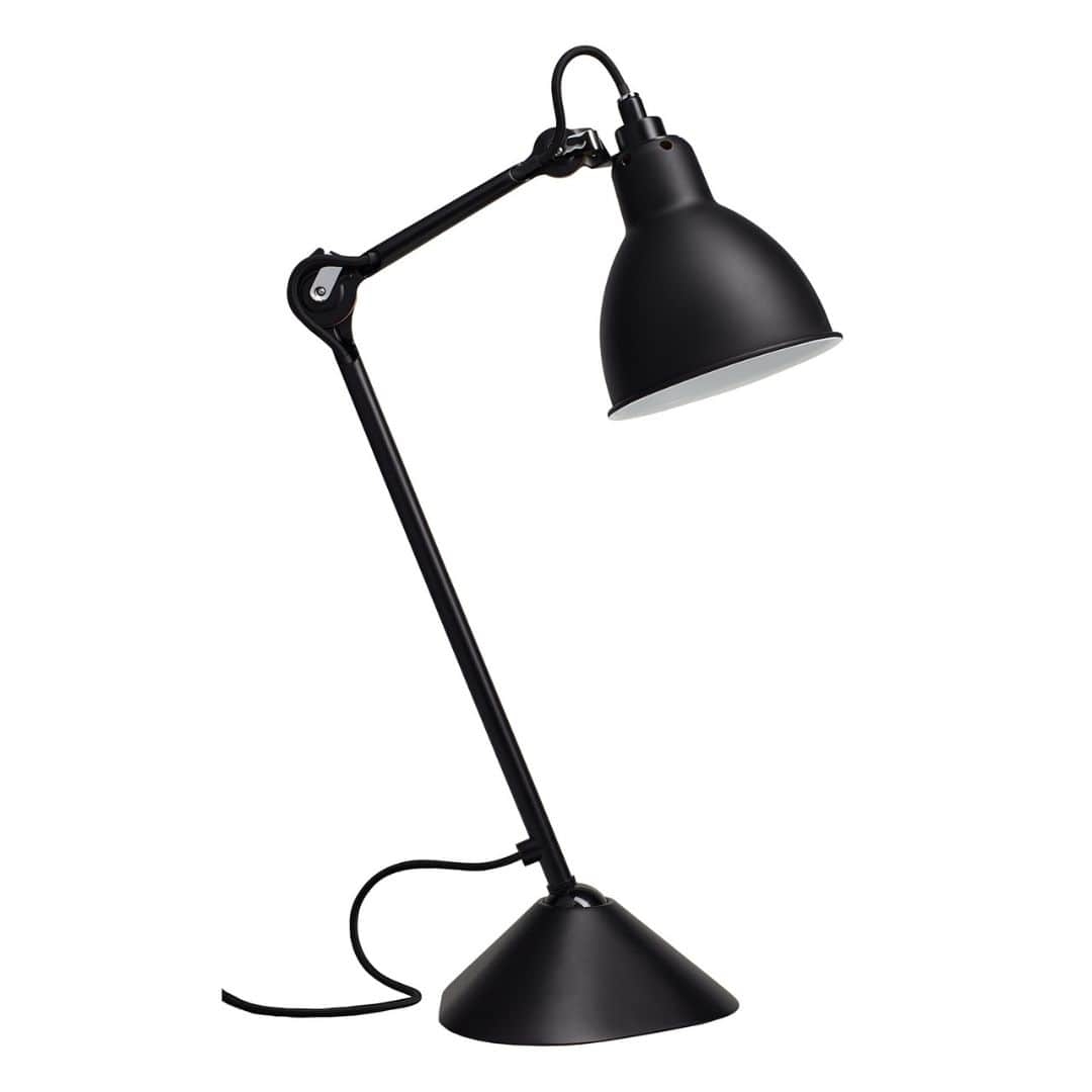 205 Bordlampe Sort Lampe Gras