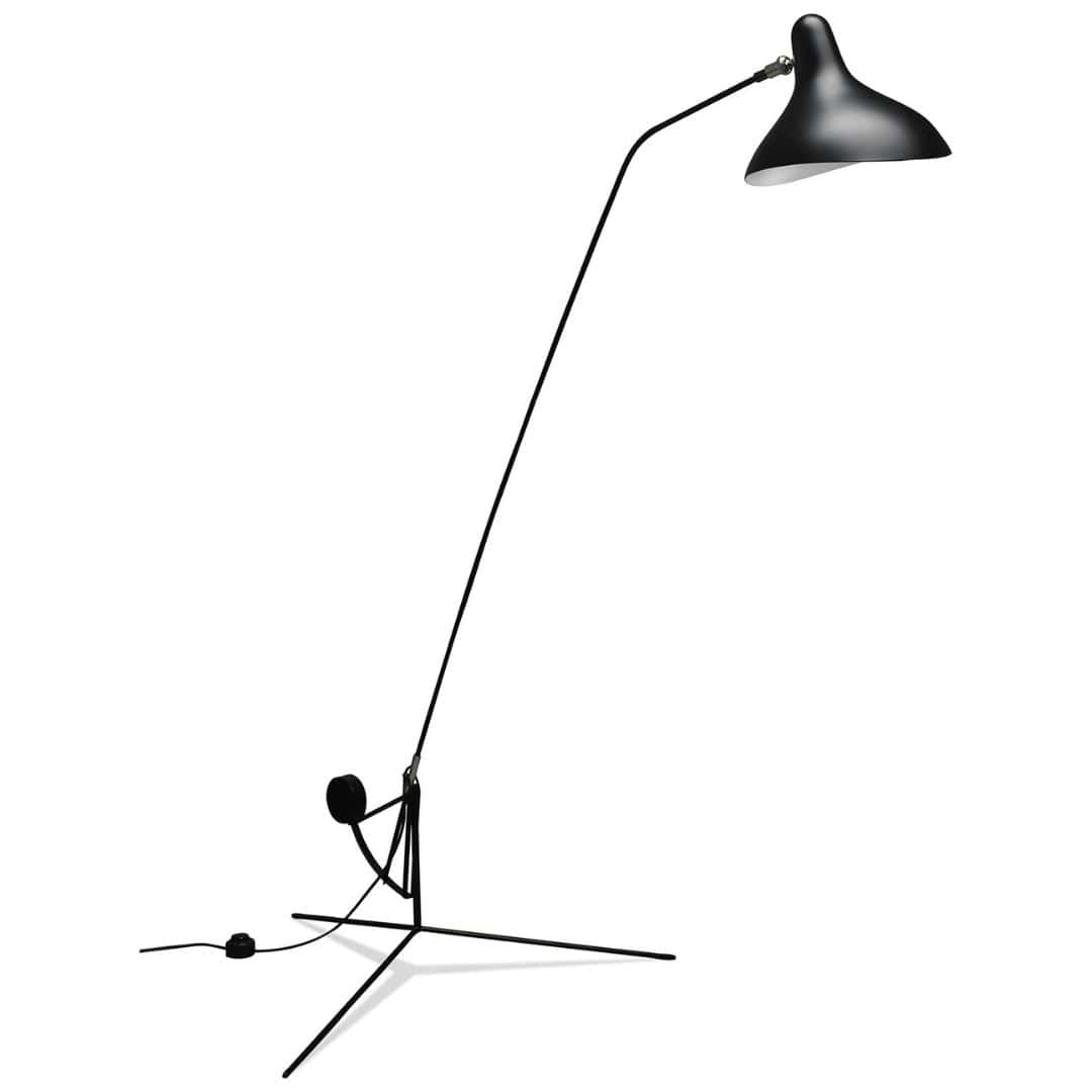 Bs1 Gulvlampe Sort Mantis