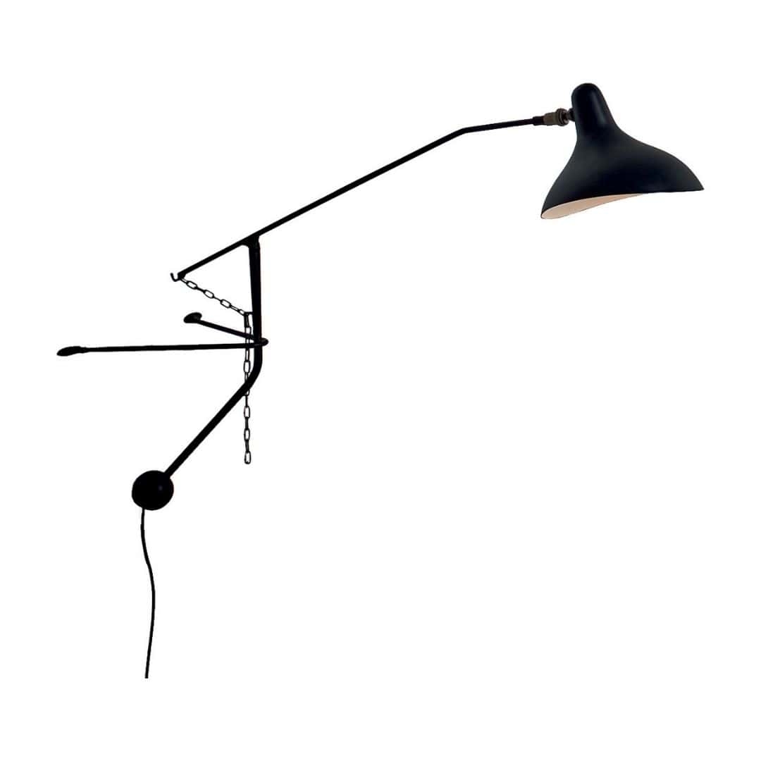 Bs2 Mini Væglampe Sort Mantis