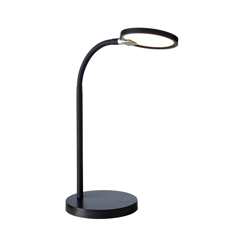 C3 Fleksibel Led Bordlampe Med Fod   5w   Sort Nielsen Light