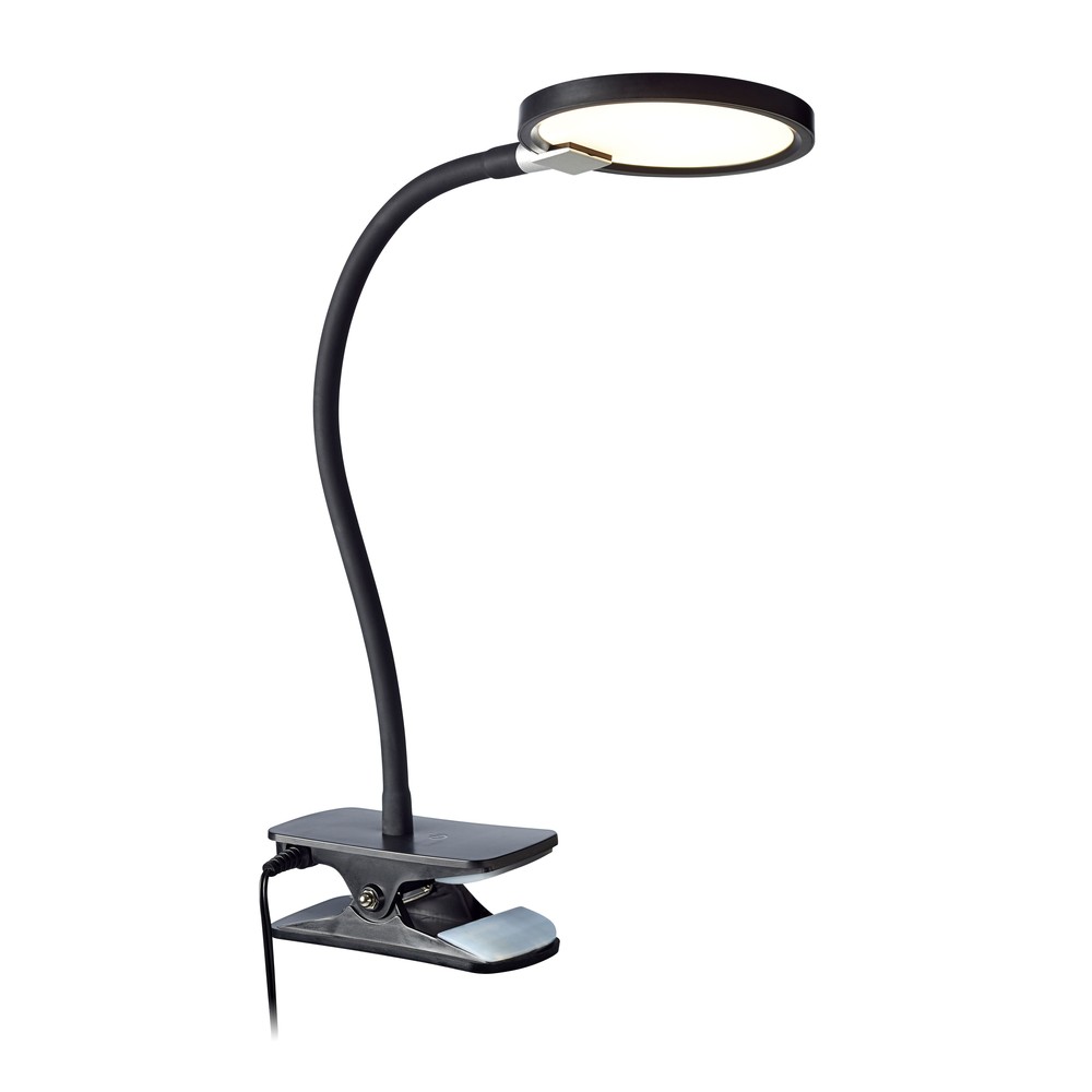 C3 Led Bordlampe Med Klemme   5w   Sort Nielsen Light