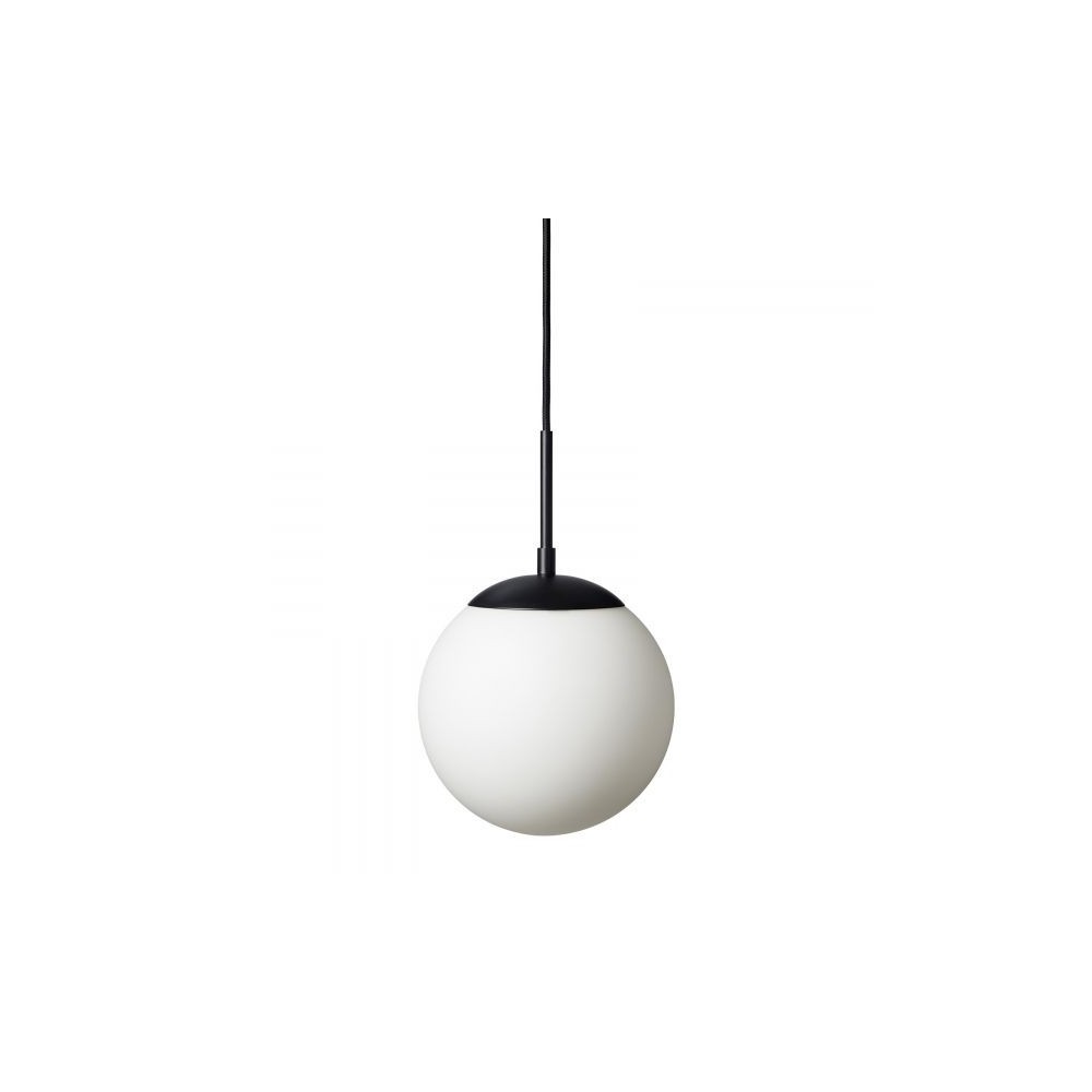Chicago Café Pendel Lampe ø20 Til E27   Opal Sort Nielsen Light
