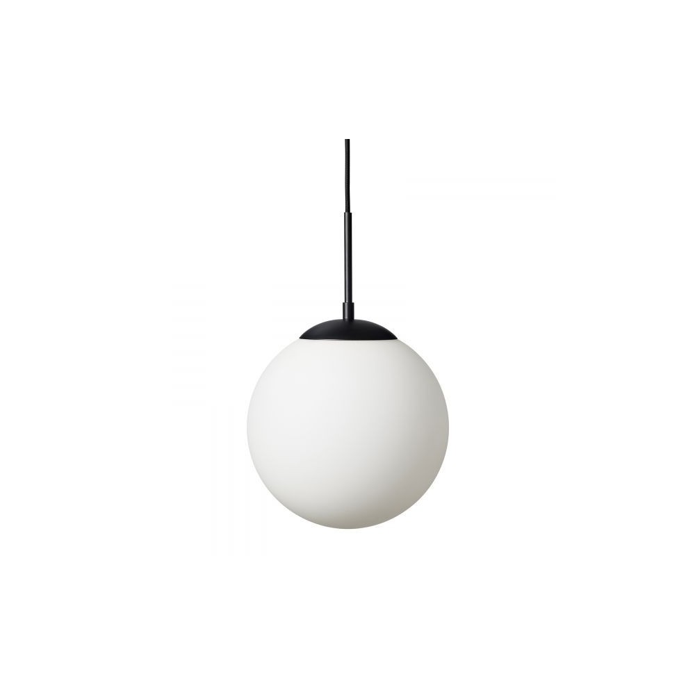 Chicago Café Pendel Lampe ø50 Til E27   Opal Sort Nielsen Light