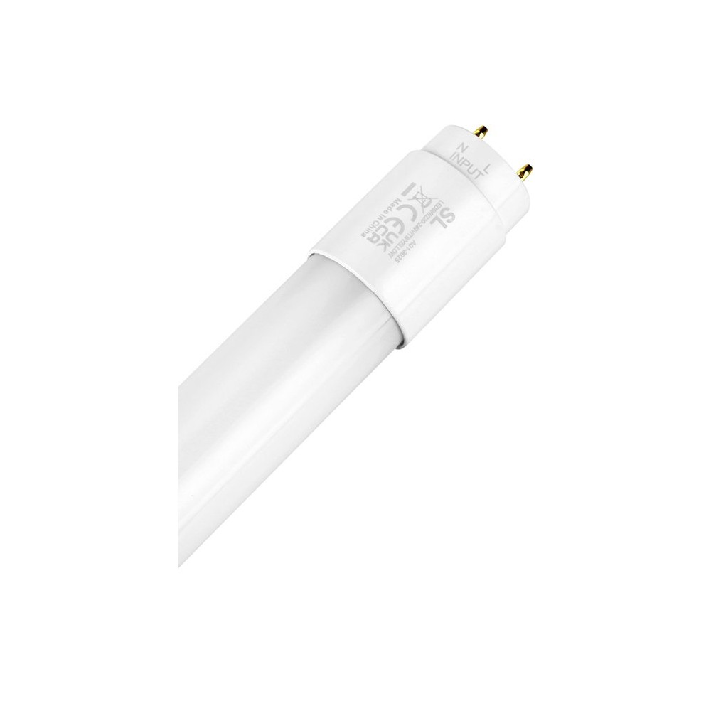 121 2cm   18w T8 Led Rør Rød  Glas  Direkte Ballast Kompatibel