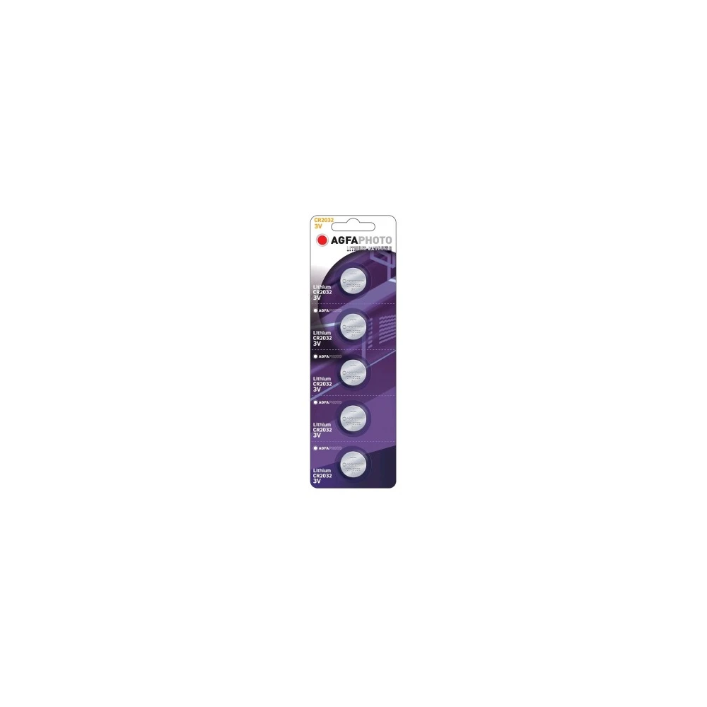 Cr2032  -pak Agfaphoto Knapcellebatteri Lithium  3v