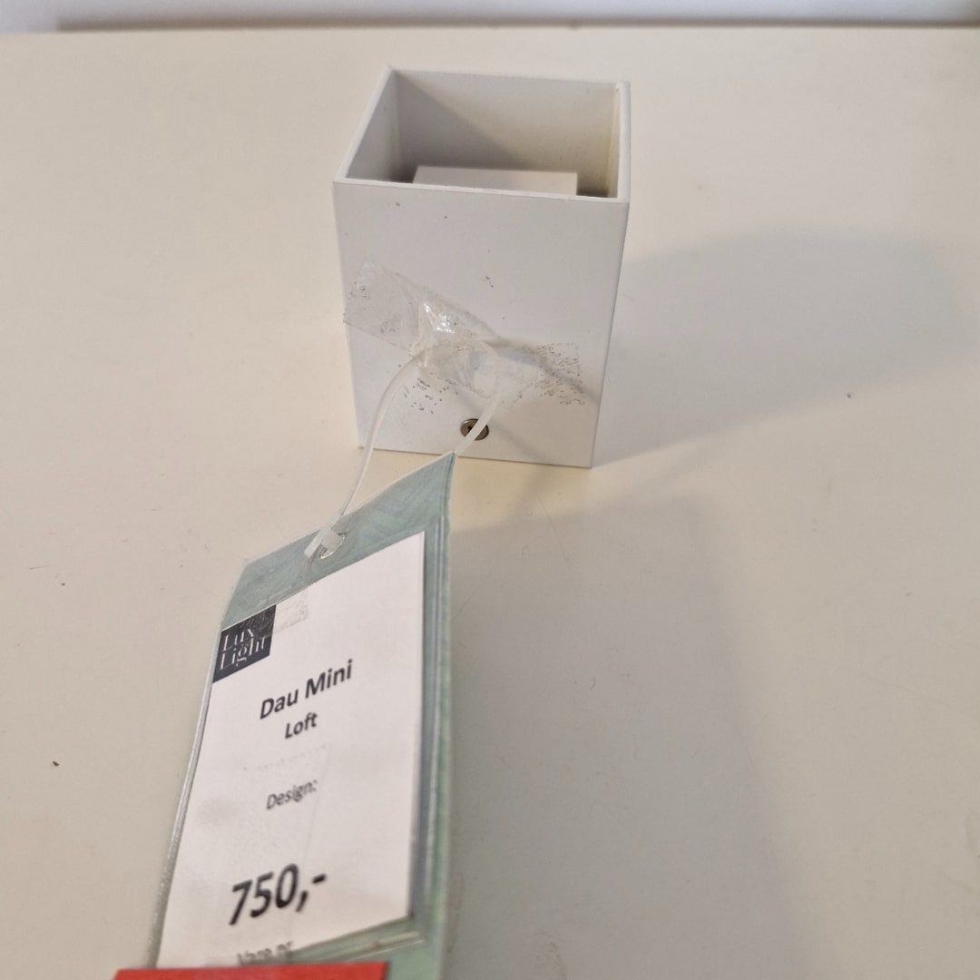 Dau Mini Loft Hvid Udstillingsmodel Milan
