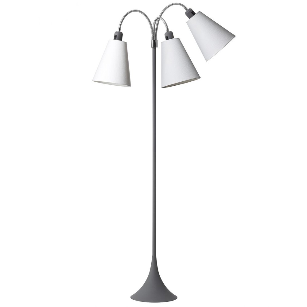 E27 Trafik Gulvlampe  Nielsen Light Grå Hvid