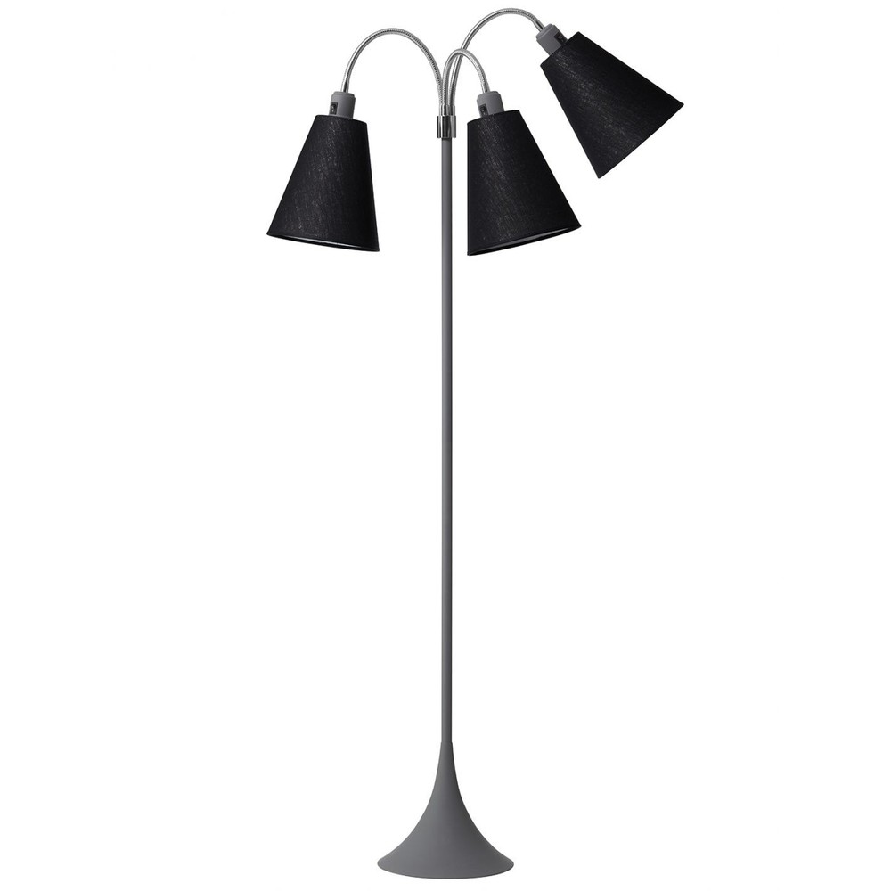 E27 Trafik Gulvlampe  Nielsen Light Grå Sort