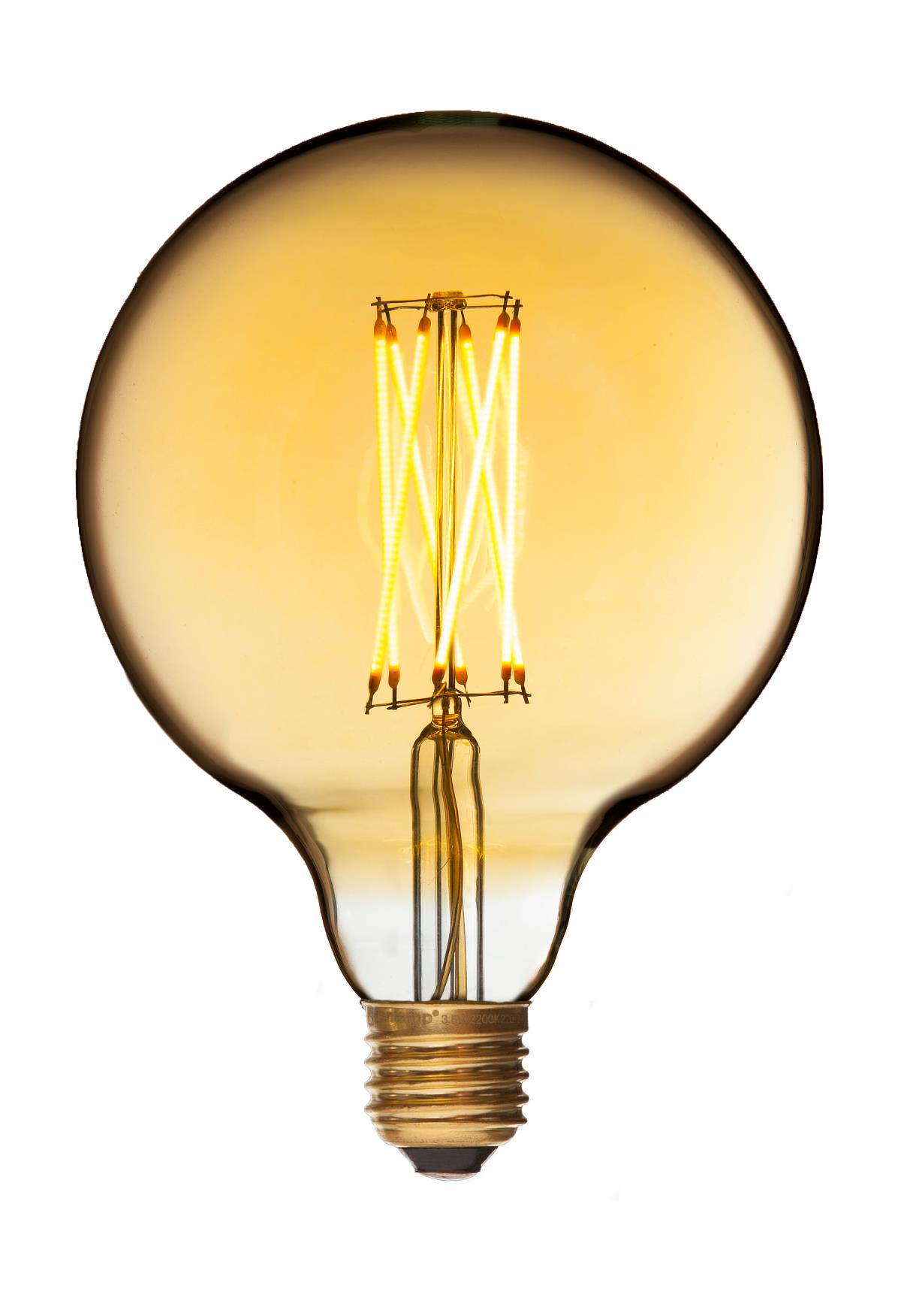 E27 4w Led Mega Edison Gold
