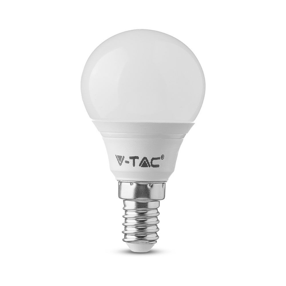 -tac   5w Led Pære Samsung Led Chip  P45  E14 Dæmpbar : Ikke Dæmpbar  Kulør : Varm