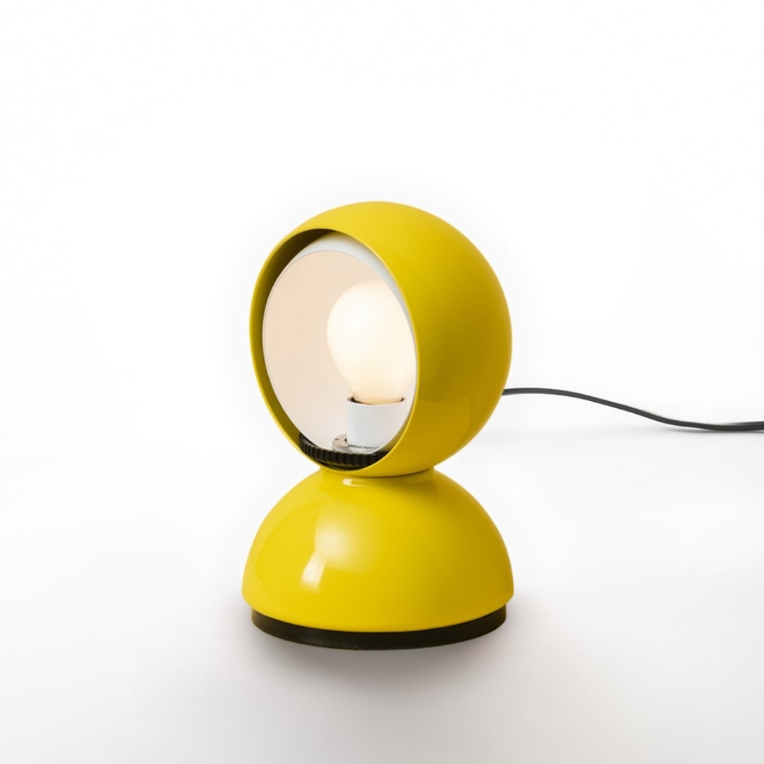 Eclisse Bord Væglampe Gul Artemide
