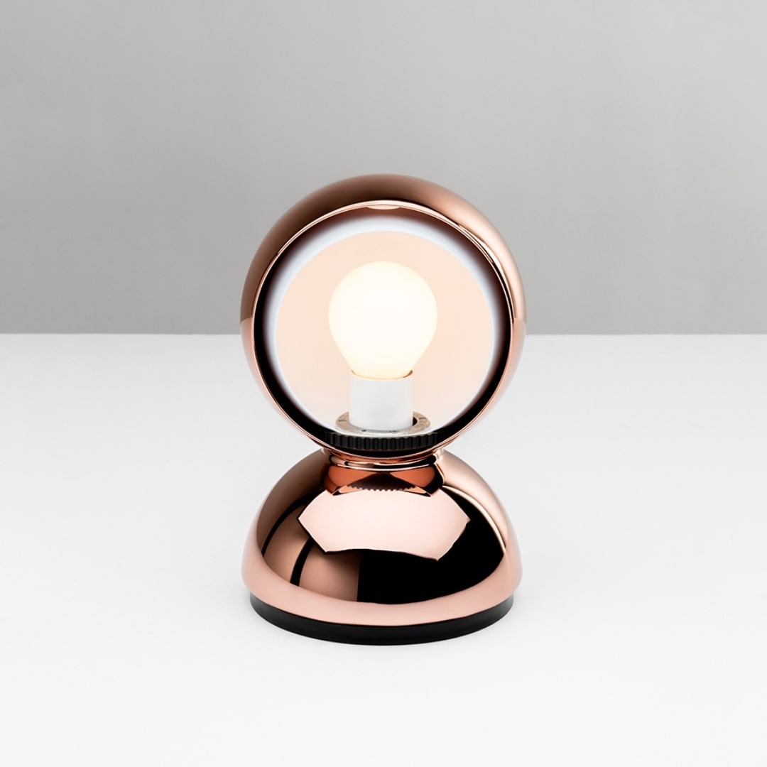 Eclisse Pvd Bord Væglampe Kobber Artemide