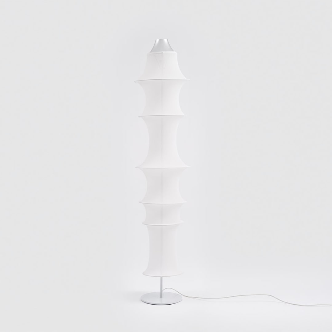 Falkland Gulvlampe Hvid Artemide