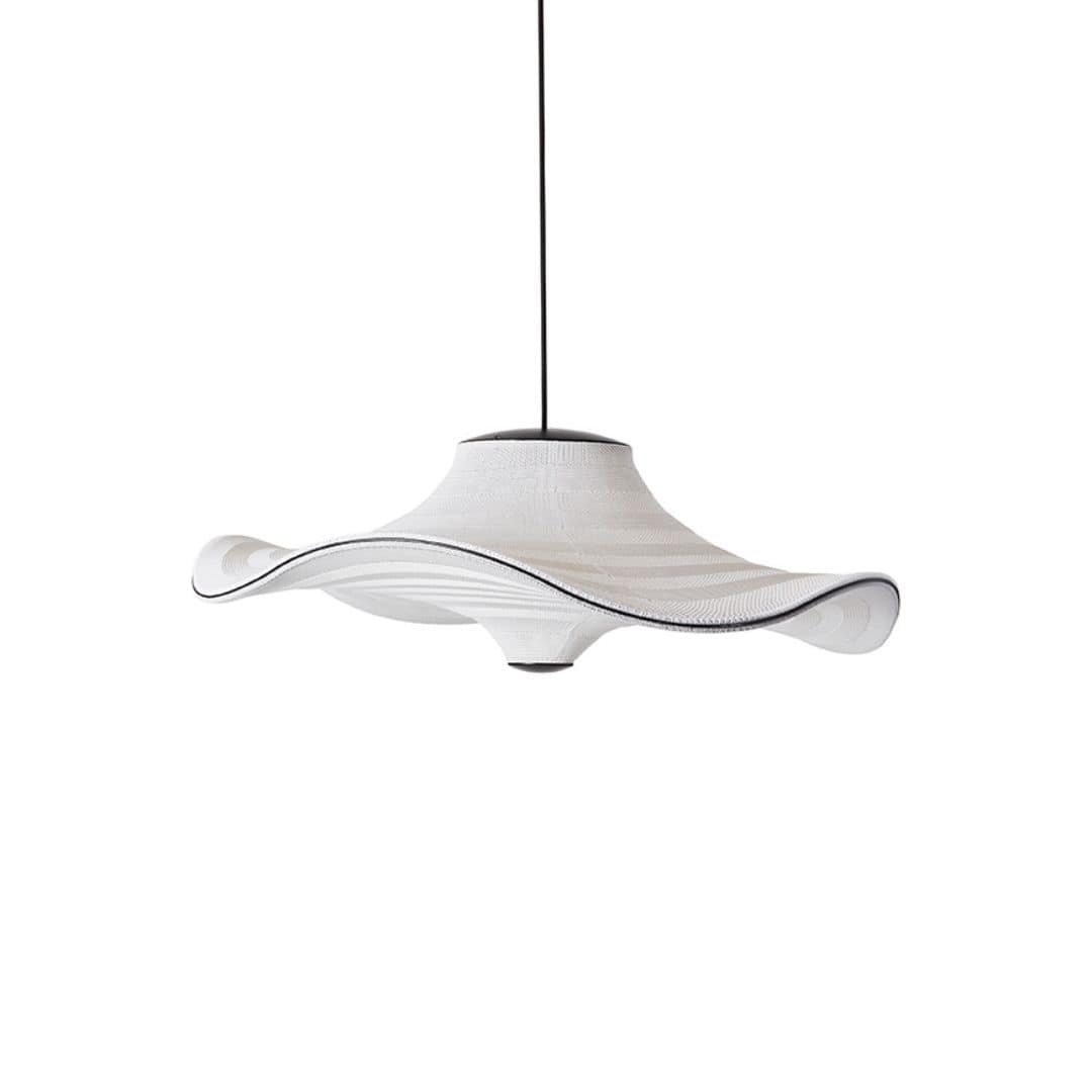 Flying Pendel ø78 Ivory White Made By Hand