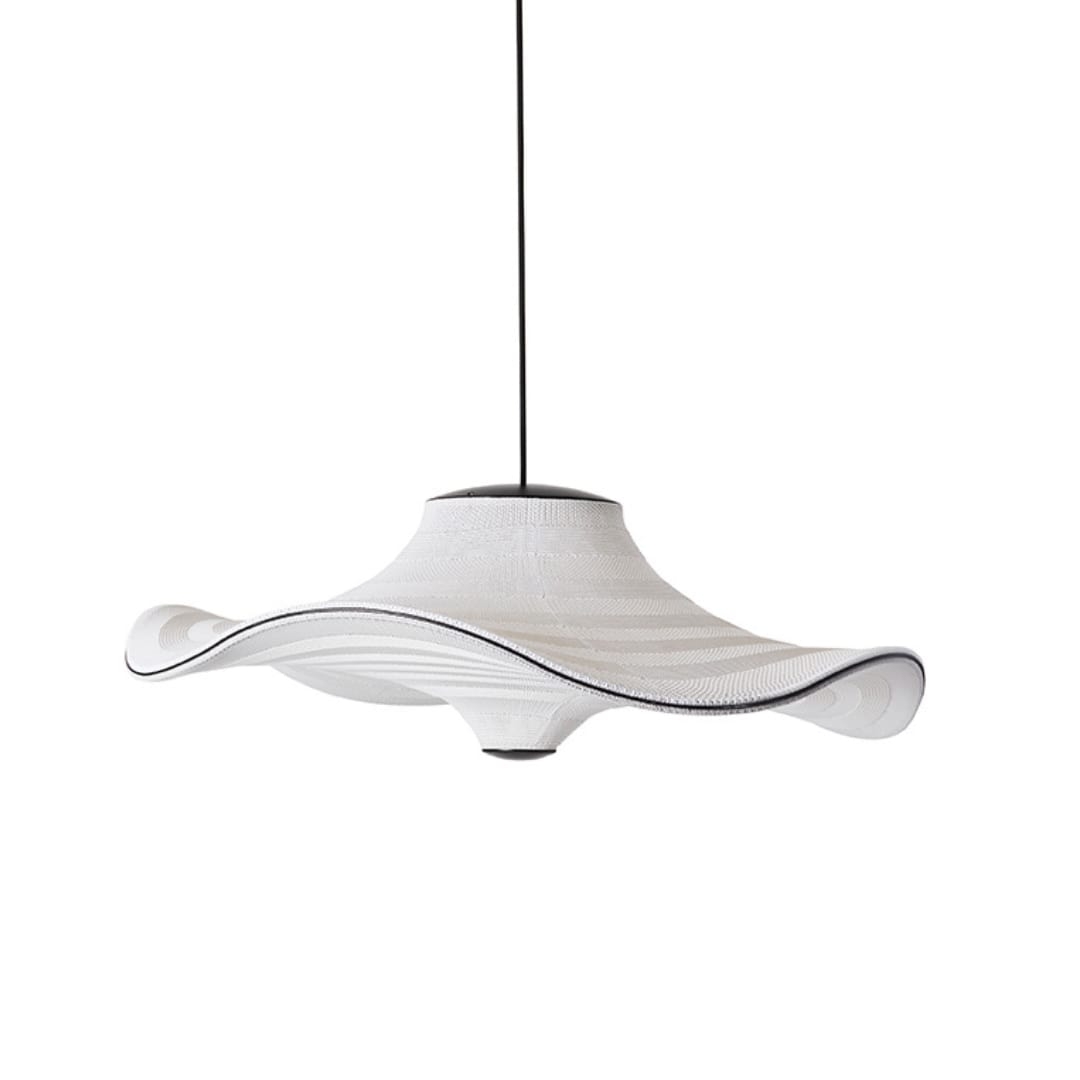 Flying Pendel ø96 Ivory White Made By Hand