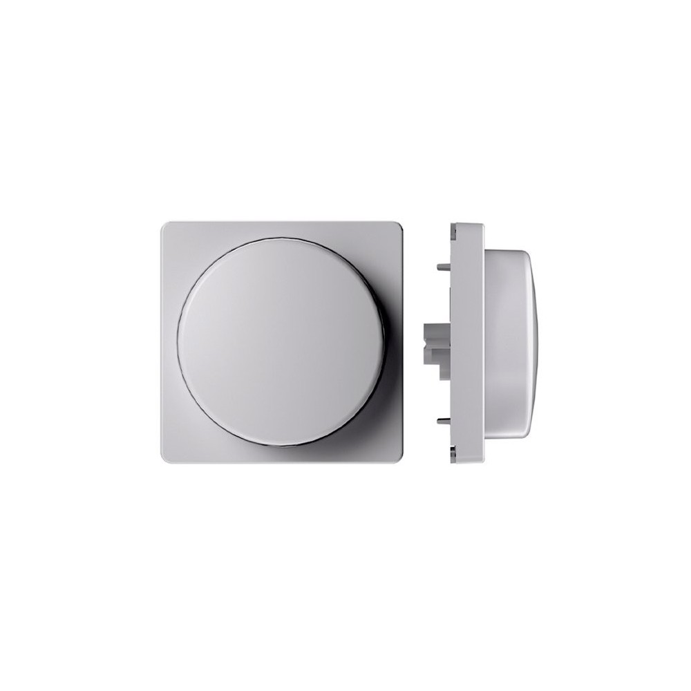 Front Til Zigbee Dreje Lysdæmper Lys Grå