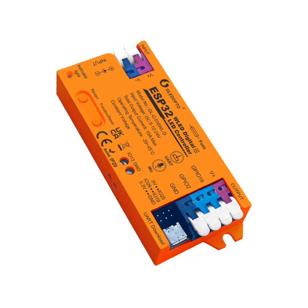 Gledopto Gl- -016wl-  Wled Controller 5v  75w  12v  180w  24v  360w