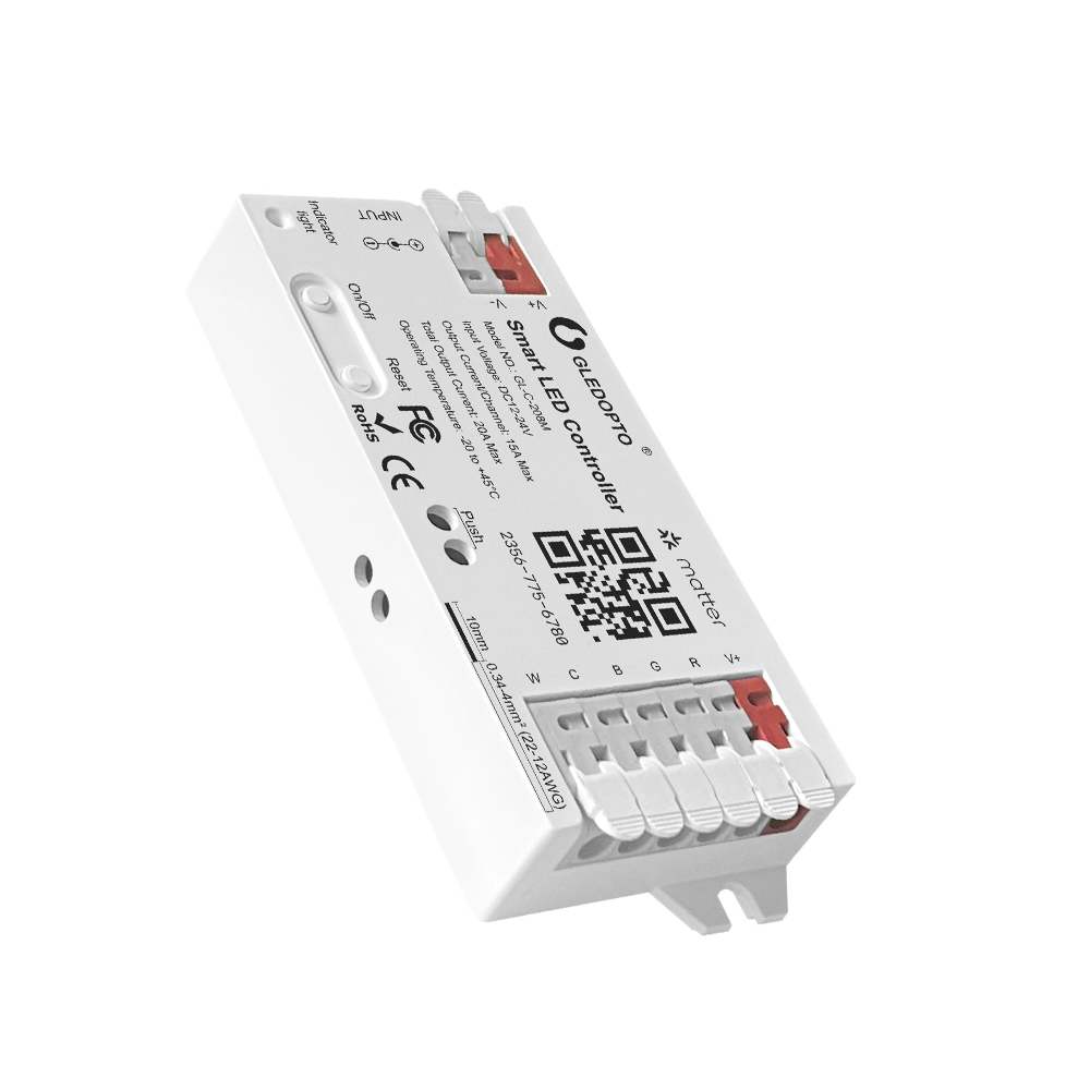 Gledopto Rgb Cct Matter Controller 12v 24v  12v  240w  24v  480w