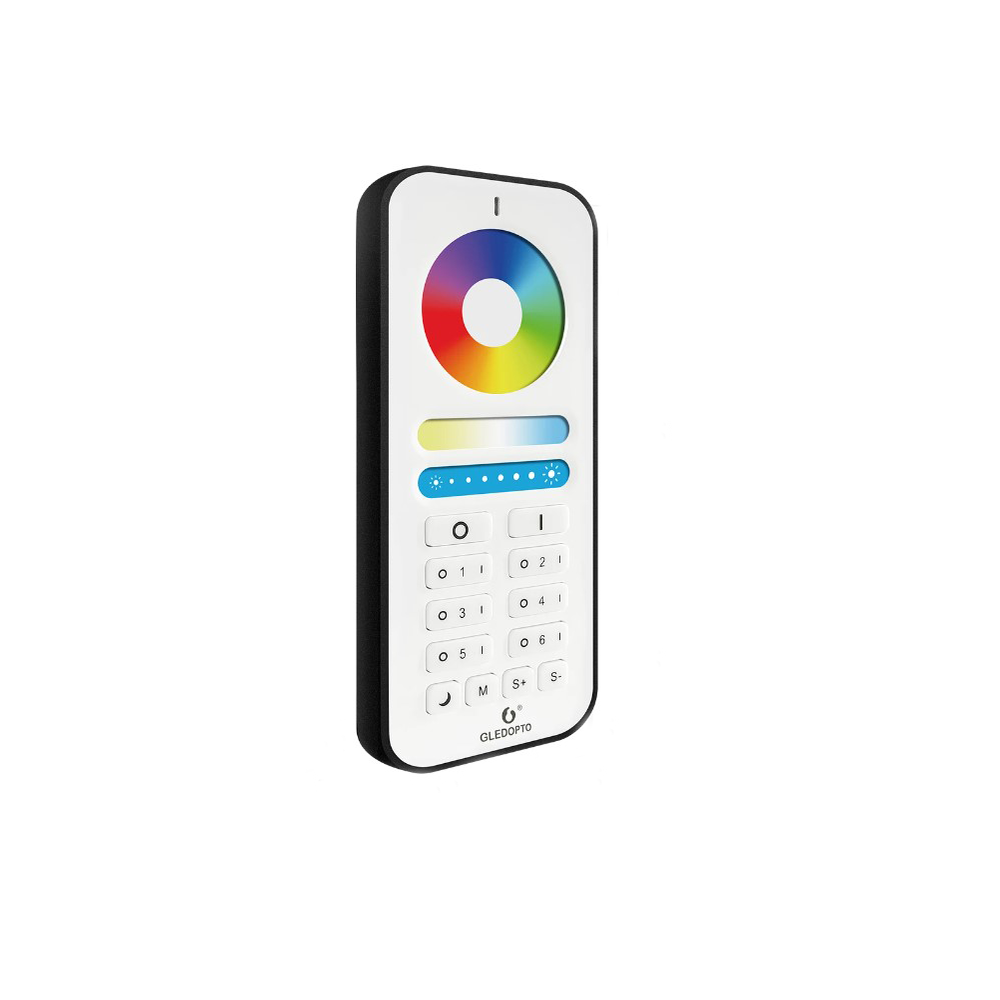 Gledopto Rgb Cct Touch Fjernbetjening   Zoner  Batteri