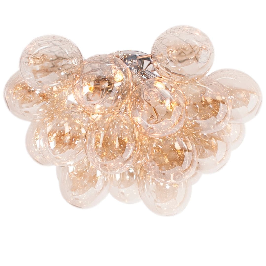 Gross Amber Guld ø50cm Loftlampe By Rydéns