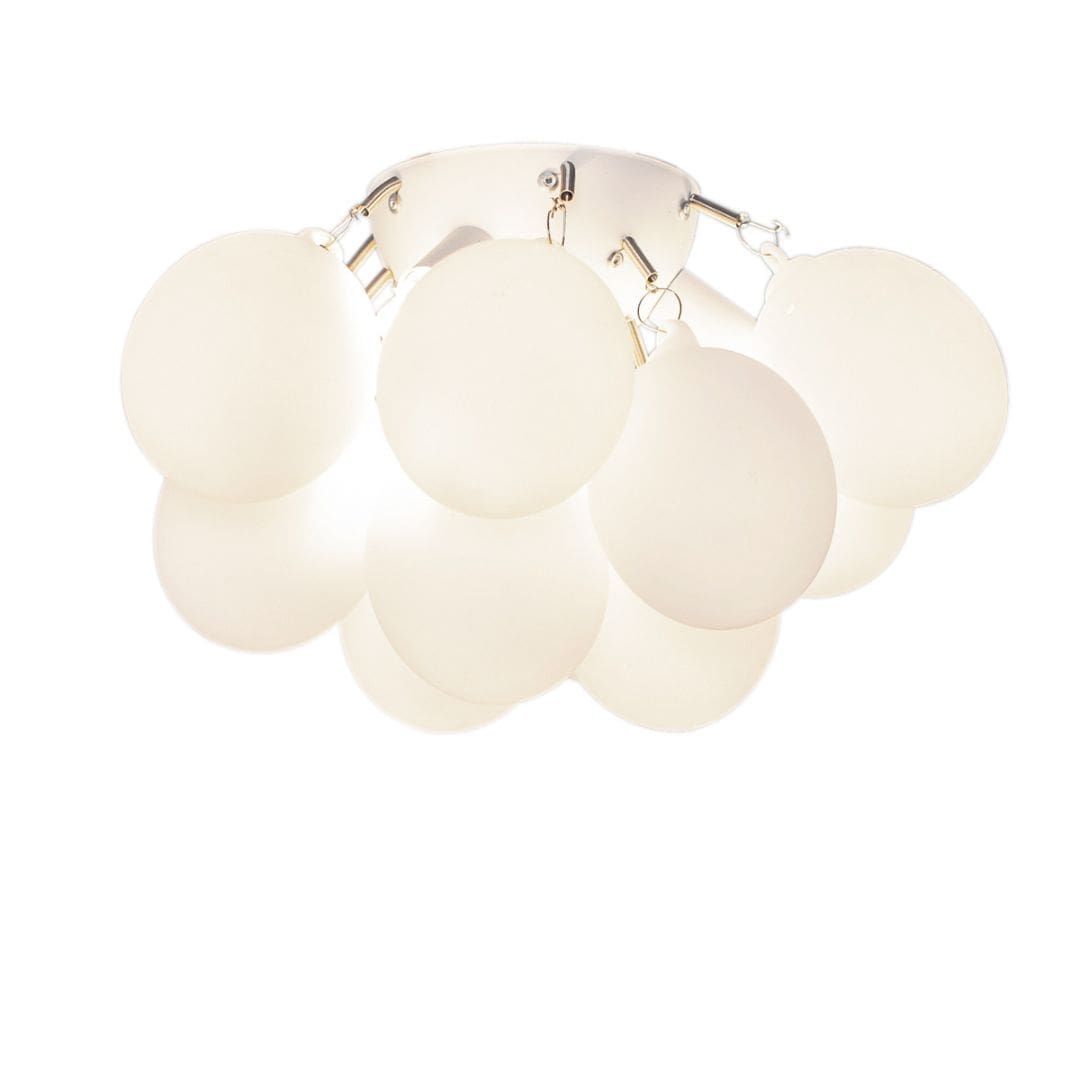 Gross Mat Hvid ø30cm Loftlampe- By Rydéns