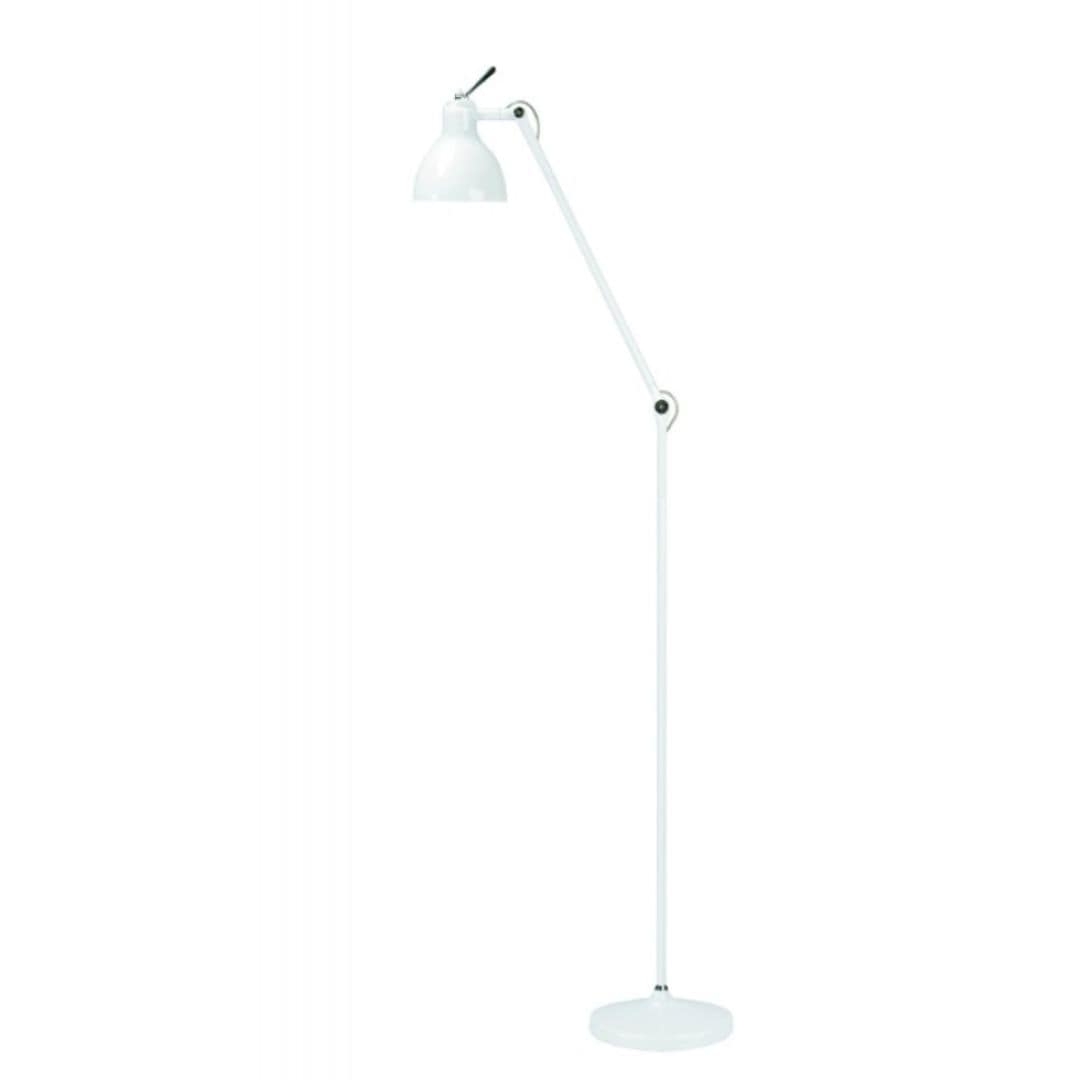 Luxy F1 Gulvlampe Mat Hvid Blank Hvid Skærm Rotaliana
