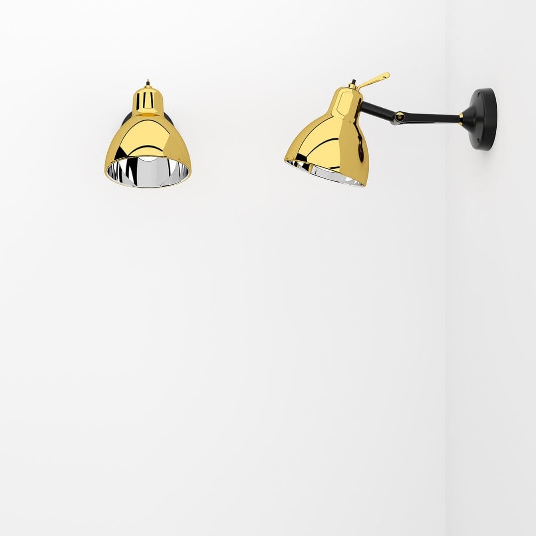 Luxy Glam H0 Væg   Loftlampe Guld Rotaliana