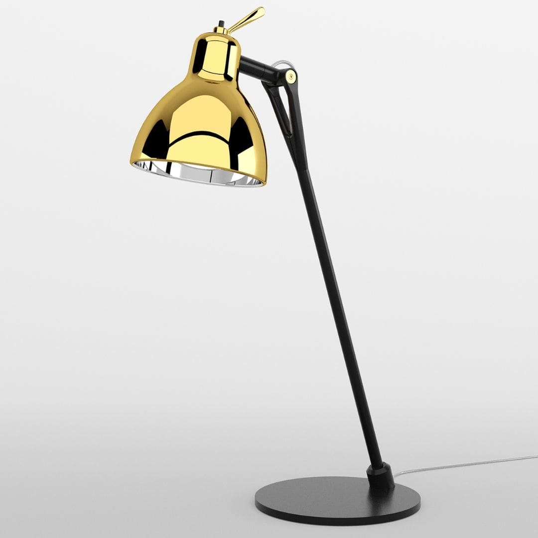Luxy Glam T0 Bordlampe Guld Rotaliana