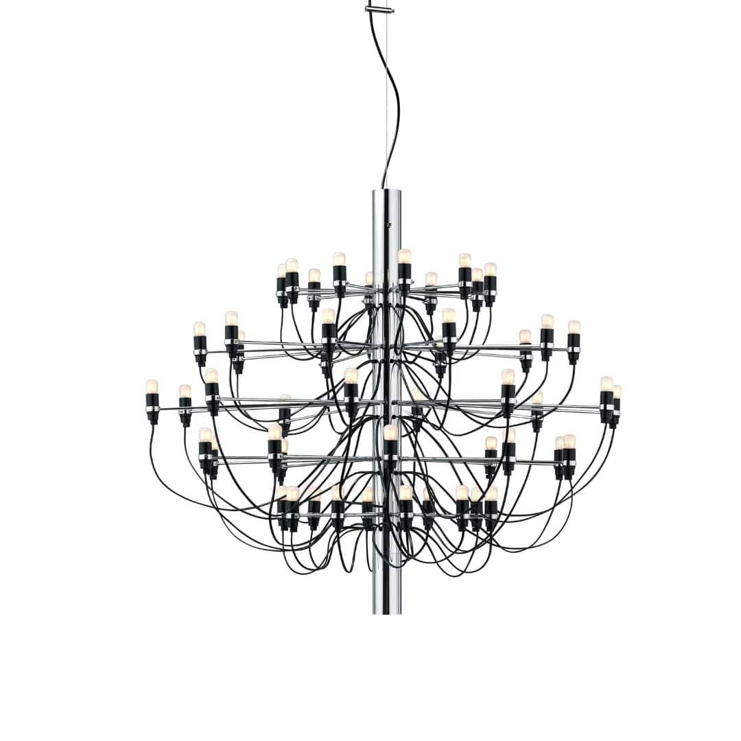 2097   50 Lysekrone Krom Led Flos