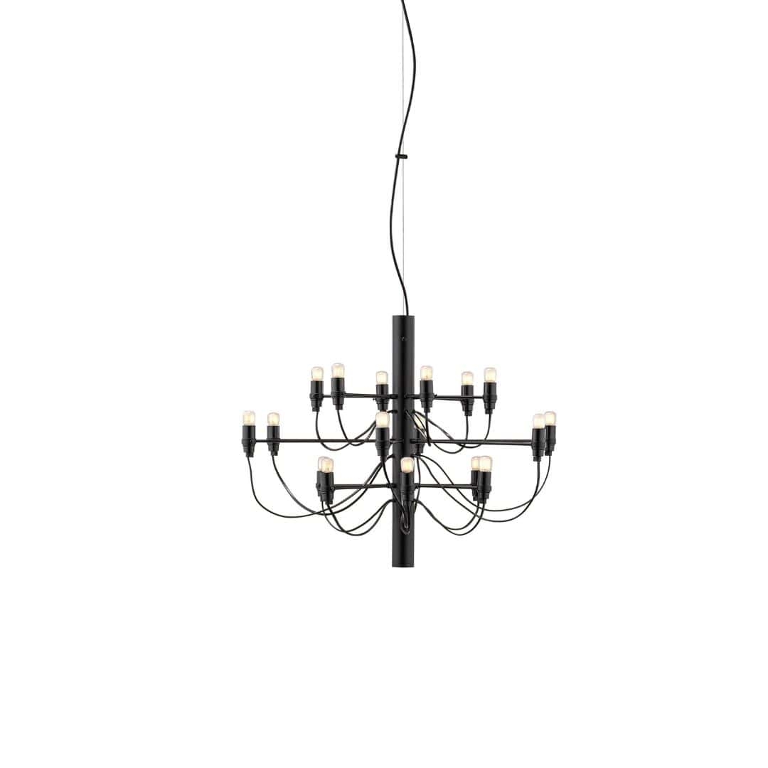 2097 18 Lysekrone Mat Sort Led Flos