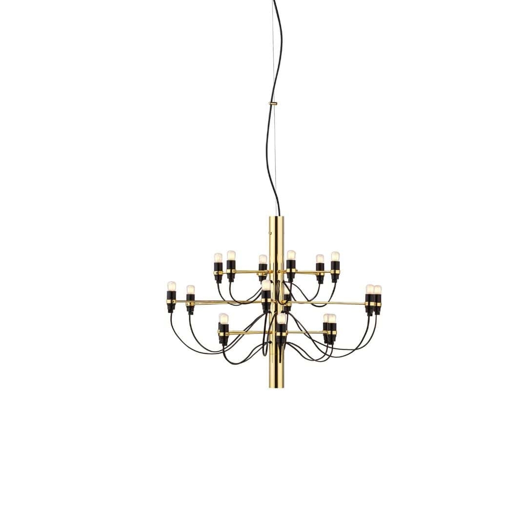 2097 18 Lysekrone Messing Led Flos