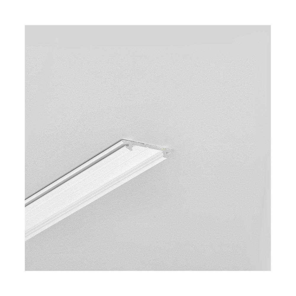 1m Aluprofil Arc12 Cd U5 Hvid Lakeret