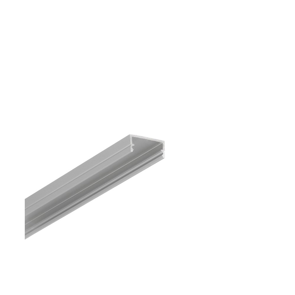 1m Aluprofil Begton12     Anodiseret  Påbygning  Led Skinne