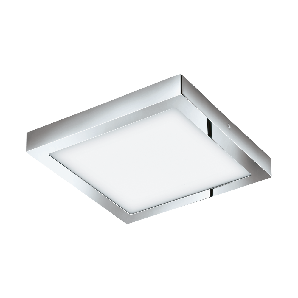 Outlet: Eglo Fueva Connect Wifi Bt Loft Lampe 21w 300x300 Mm   Krom