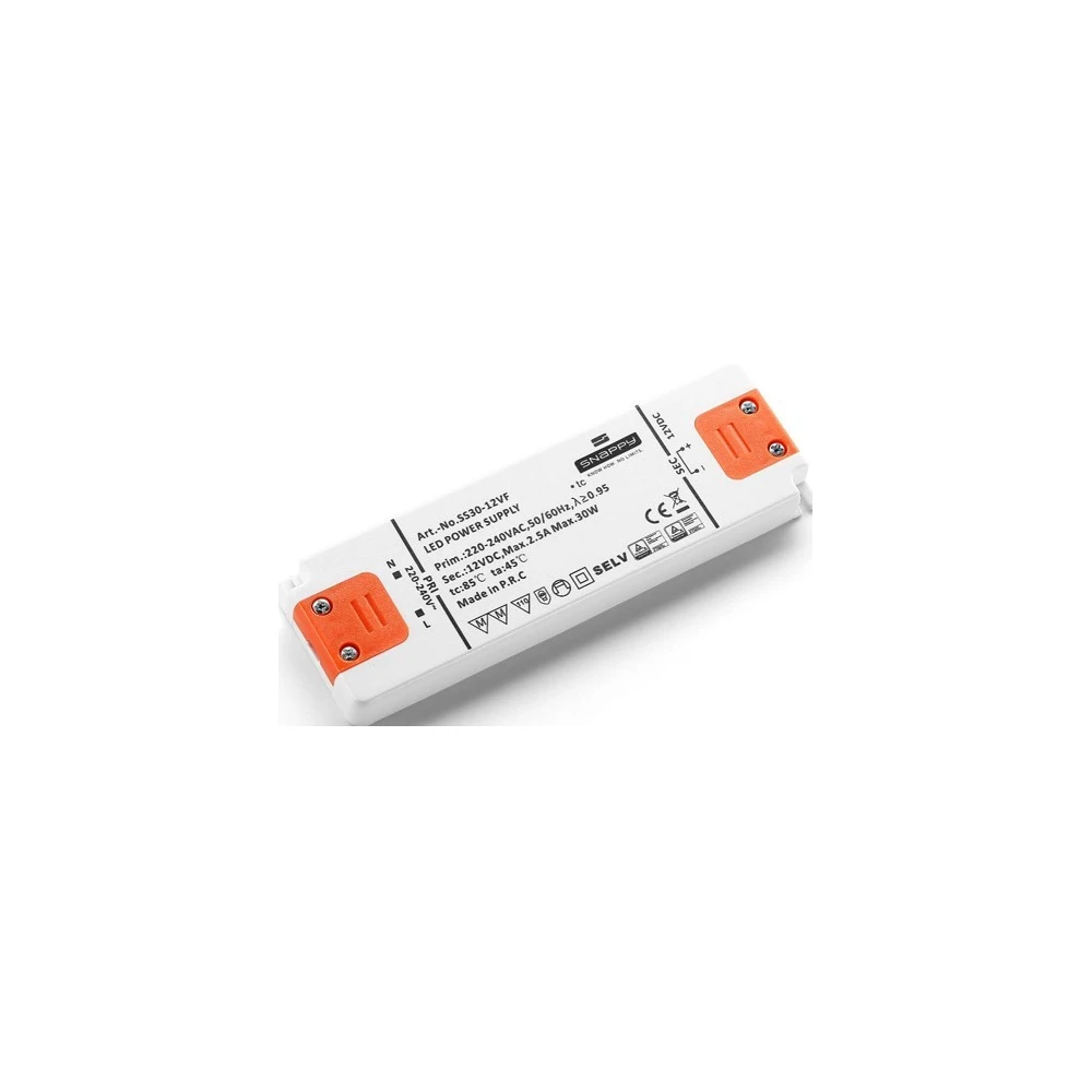 Snappy 50w Strømforsyning 12v Dc    17a  Ip20 Indendørs