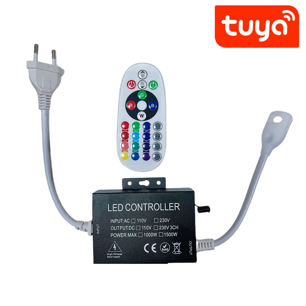230v Rgb Wifi Smart Home Clip-on Controller Inkl  Endeprop  Til 230v  Memory Funktion  100