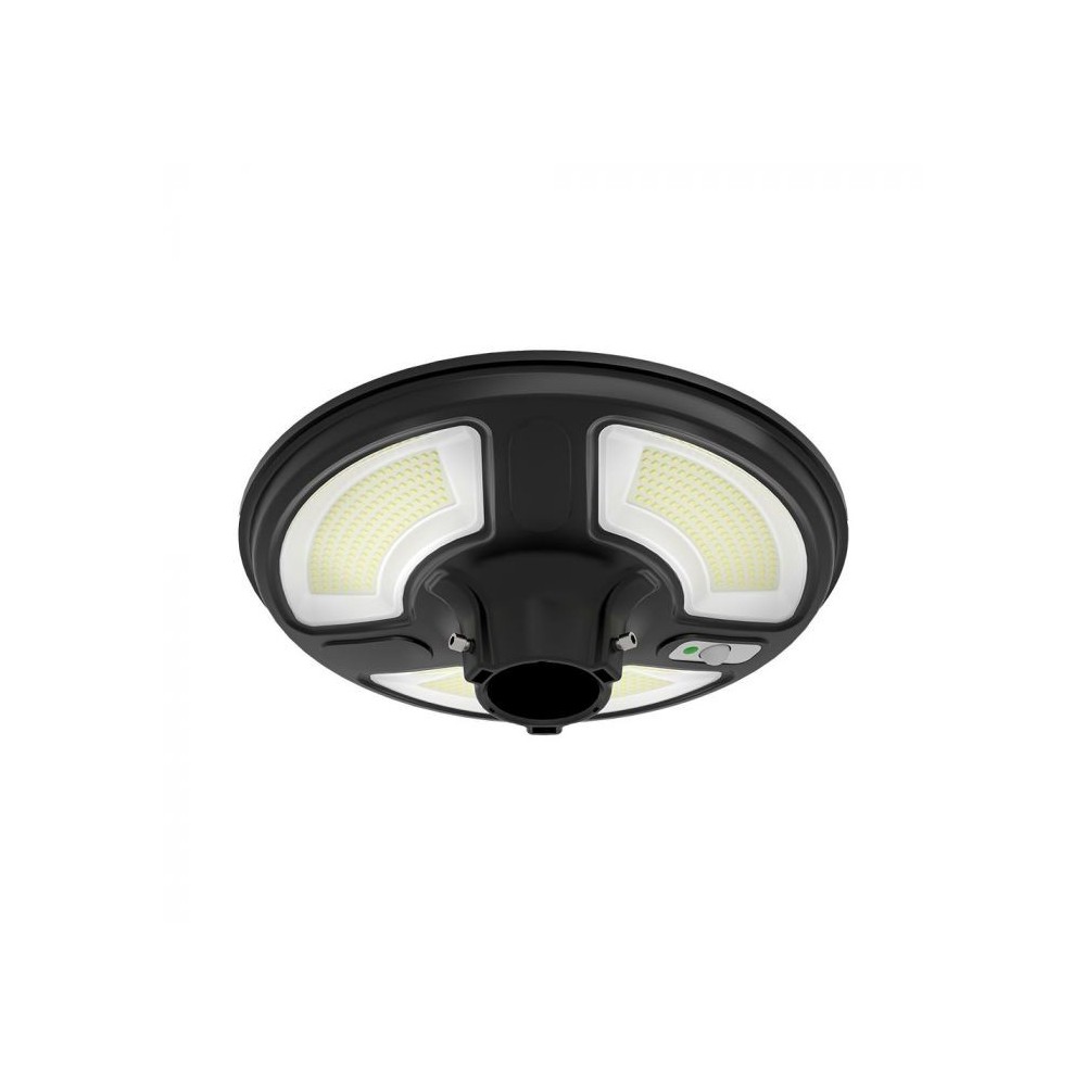-tac   5w Solcelle Havelampe Led Sort  ø42 Cm  Solcelle  Sensor  Ip65 Kulør : Neutral