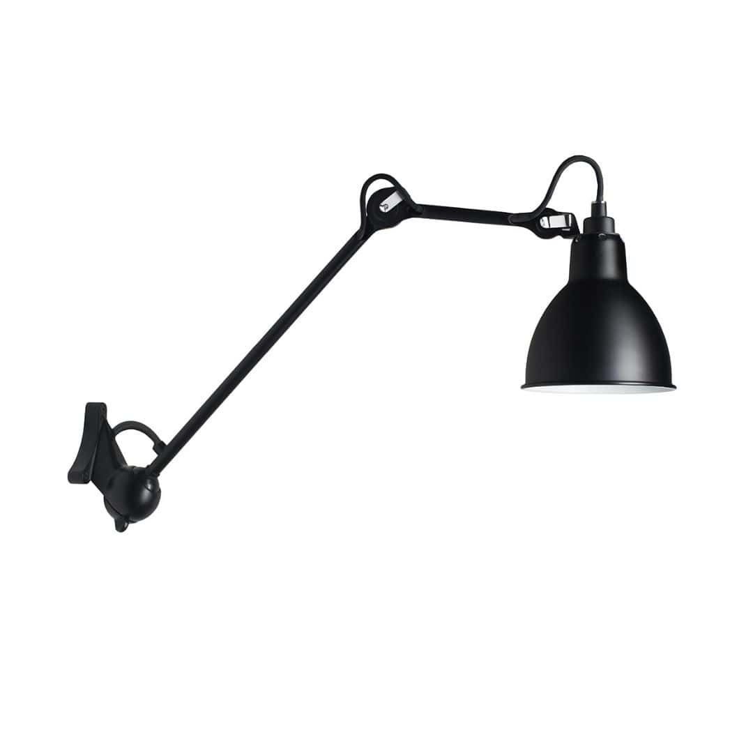 222 Væglampe Sort Lampe Gras