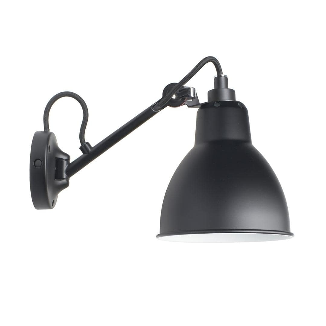 104 Væglampe Sort Lampe Gras
