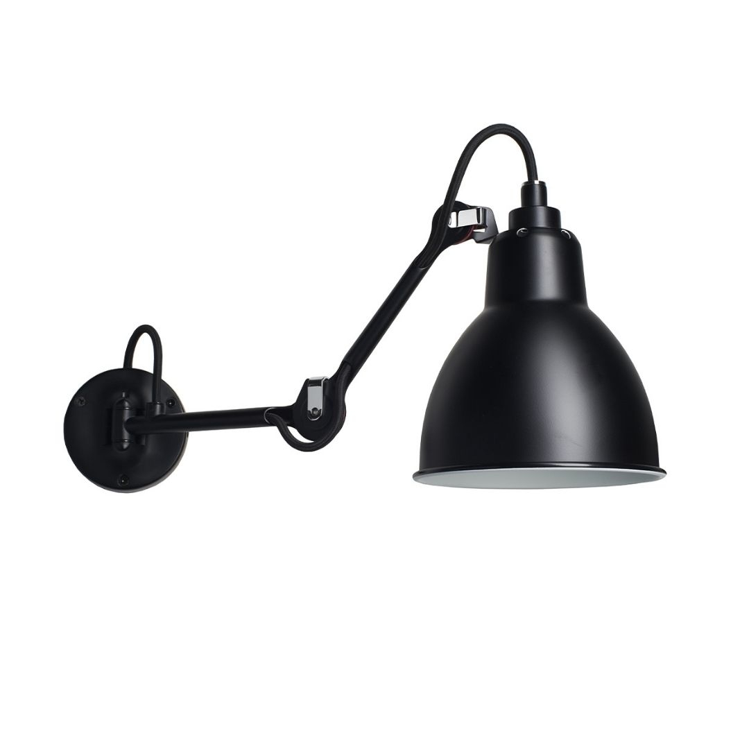 204 Væglampe Sort Lampe Gras