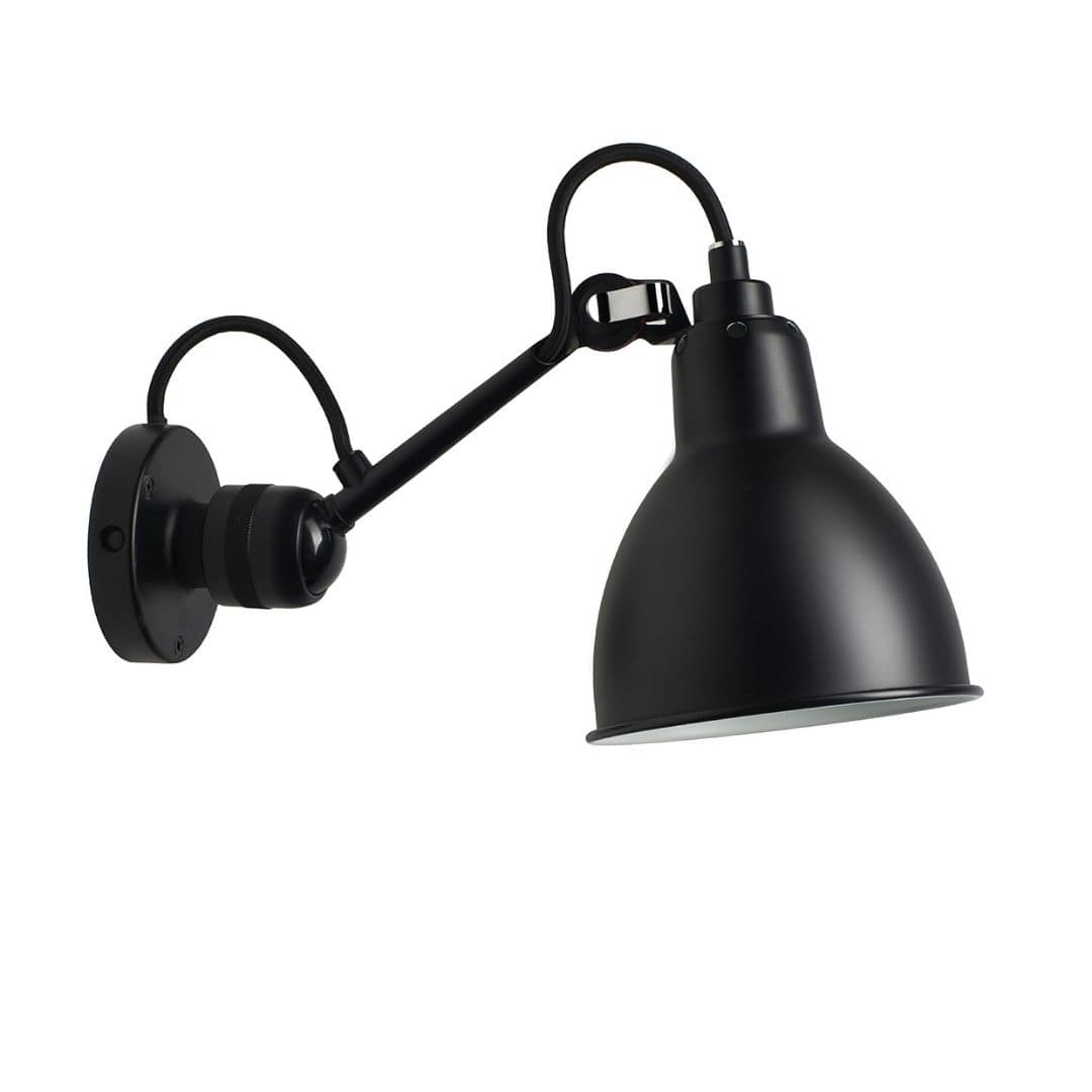 304 Væglampe Sort Lampe Gras